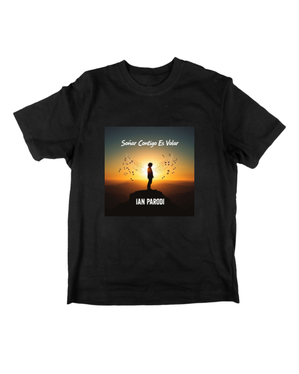 Soñar Contigo Es Volar Black T-shirt